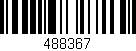 Código de barras (EAN, GTIN, SKU, ISBN): '488367'