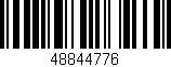 Código de barras (EAN, GTIN, SKU, ISBN): '48844776'