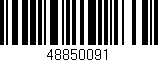Código de barras (EAN, GTIN, SKU, ISBN): '48850091'