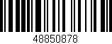 Código de barras (EAN, GTIN, SKU, ISBN): '48850878'