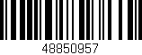 Código de barras (EAN, GTIN, SKU, ISBN): '48850957'