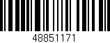 Código de barras (EAN, GTIN, SKU, ISBN): '48851171'