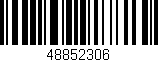 Código de barras (EAN, GTIN, SKU, ISBN): '48852306'