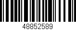 Código de barras (EAN, GTIN, SKU, ISBN): '48852589'