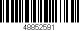 Código de barras (EAN, GTIN, SKU, ISBN): '48852591'