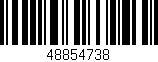 Código de barras (EAN, GTIN, SKU, ISBN): '48854738'