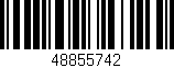 Código de barras (EAN, GTIN, SKU, ISBN): '48855742'