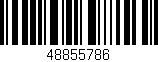 Código de barras (EAN, GTIN, SKU, ISBN): '48855786'