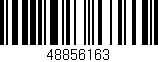 Código de barras (EAN, GTIN, SKU, ISBN): '48856163'