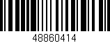 Código de barras (EAN, GTIN, SKU, ISBN): '48860414'