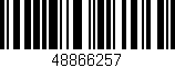 Código de barras (EAN, GTIN, SKU, ISBN): '48866257'