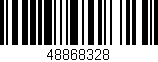 Código de barras (EAN, GTIN, SKU, ISBN): '48868328'