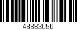 Código de barras (EAN, GTIN, SKU, ISBN): '48883096'