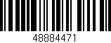 Código de barras (EAN, GTIN, SKU, ISBN): '48884471'