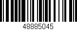 Código de barras (EAN, GTIN, SKU, ISBN): '48885045'