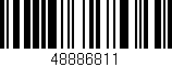 Código de barras (EAN, GTIN, SKU, ISBN): '48886811'