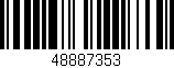 Código de barras (EAN, GTIN, SKU, ISBN): '48887353'
