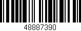 Código de barras (EAN, GTIN, SKU, ISBN): '48887390'
