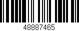 Código de barras (EAN, GTIN, SKU, ISBN): '48887465'