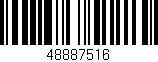 Código de barras (EAN, GTIN, SKU, ISBN): '48887516'