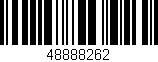 Código de barras (EAN, GTIN, SKU, ISBN): '48888262'