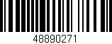 Código de barras (EAN, GTIN, SKU, ISBN): '48890271'