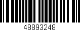Código de barras (EAN, GTIN, SKU, ISBN): '48893248'