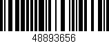 Código de barras (EAN, GTIN, SKU, ISBN): '48893656'