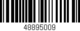 Código de barras (EAN, GTIN, SKU, ISBN): '48895009'