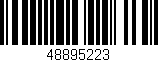 Código de barras (EAN, GTIN, SKU, ISBN): '48895223'