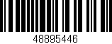 Código de barras (EAN, GTIN, SKU, ISBN): '48895446'