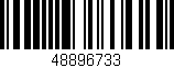 Código de barras (EAN, GTIN, SKU, ISBN): '48896733'