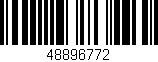 Código de barras (EAN, GTIN, SKU, ISBN): '48896772'