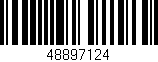 Código de barras (EAN, GTIN, SKU, ISBN): '48897124'