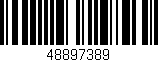 Código de barras (EAN, GTIN, SKU, ISBN): '48897389'
