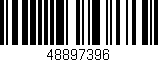 Código de barras (EAN, GTIN, SKU, ISBN): '48897396'