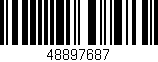 Código de barras (EAN, GTIN, SKU, ISBN): '48897687'