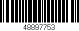 Código de barras (EAN, GTIN, SKU, ISBN): '48897753'