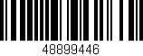 Código de barras (EAN, GTIN, SKU, ISBN): '48899446'