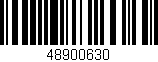 Código de barras (EAN, GTIN, SKU, ISBN): '48900630'
