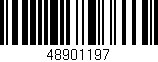 Código de barras (EAN, GTIN, SKU, ISBN): '48901197'