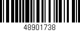 Código de barras (EAN, GTIN, SKU, ISBN): '48901738'