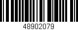 Código de barras (EAN, GTIN, SKU, ISBN): '48902079'