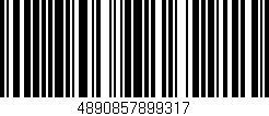 Código de barras (EAN, GTIN, SKU, ISBN): '4890857899317'