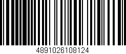 Código de barras (EAN, GTIN, SKU, ISBN): '4891026108124'
