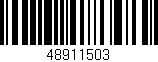 Código de barras (EAN, GTIN, SKU, ISBN): '48911503'