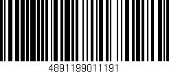 Código de barras (EAN, GTIN, SKU, ISBN): '4891199011191'
