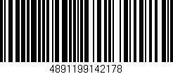 Código de barras (EAN, GTIN, SKU, ISBN): '4891199142178'