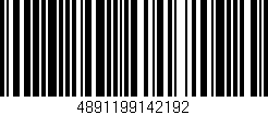 Código de barras (EAN, GTIN, SKU, ISBN): '4891199142192'