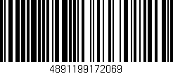 Código de barras (EAN, GTIN, SKU, ISBN): '4891199172069'